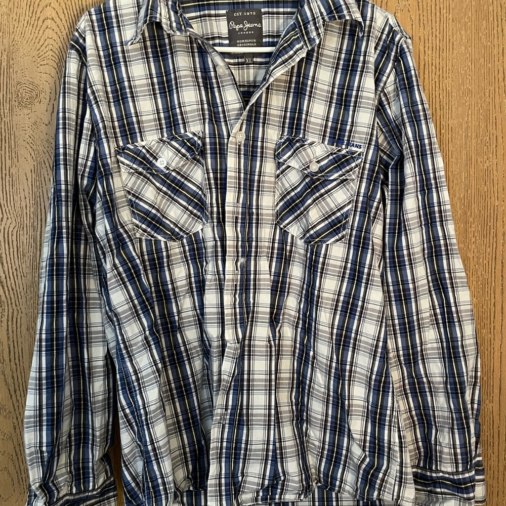 Pepe Jeans Men’s Long Sleeve Shirt